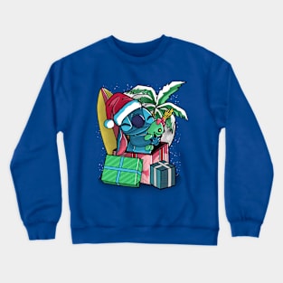 Alien at winter Crewneck Sweatshirt